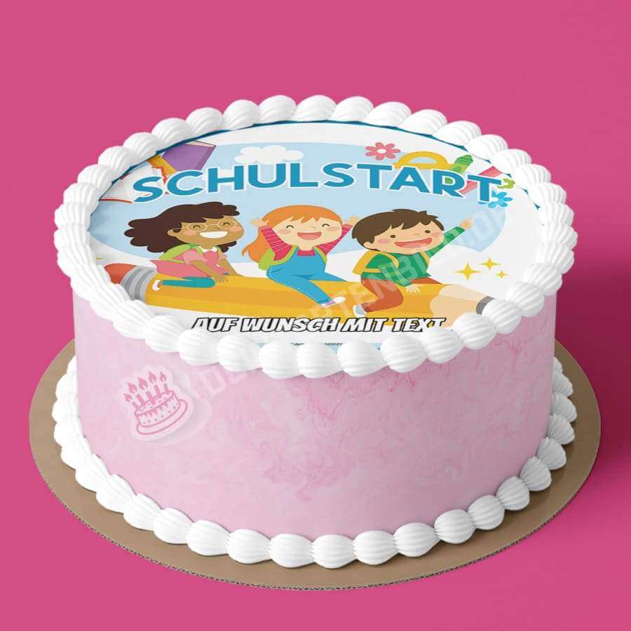 Motiv: Einschulung - Kinder fliegen auf Stift - Hochwertige und individuelle Tortenaufleger für jeden Anlass
Tortenaufleger Einschulung - Kinder fliegen auf Schule 20cm Kreis
Unsere Tortenaufleger sind ein ideale - Tortenbild - DeintortenbildEinschulung - Kinder fliegen auf Stift
