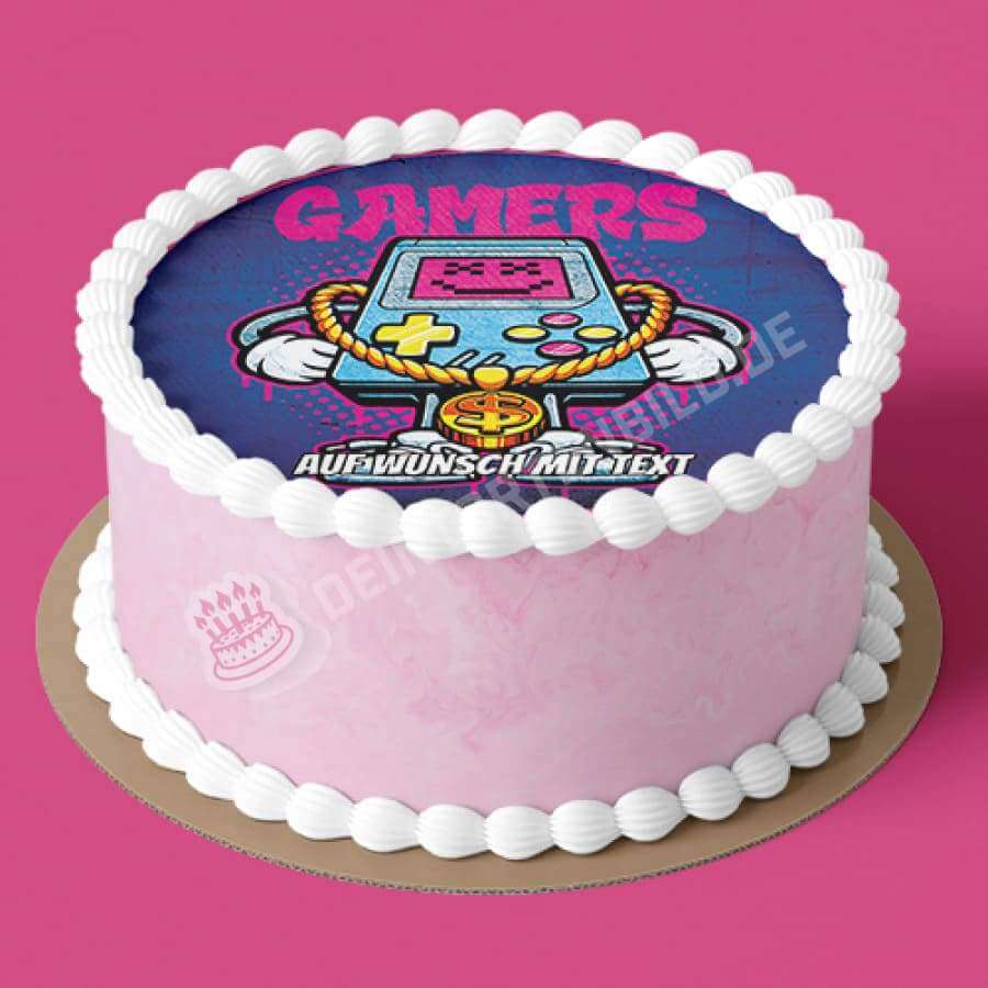 Motiv: Gamers Graffiti - Hochwertige und individuelle Tortenaufleger für jeden Anlass
Tortenaufleger Gamers Graffiti in 20cm Kreis
Unsere Tortenaufleger sind ein ideales Geschenk für besond - Tortenbild - DeintortenbildGamers Graffiti