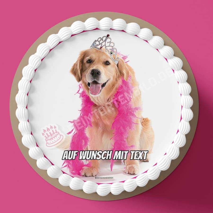 Motiv: Geburtstags Prinzessin Hund - Hochwertige und individuelle Tortenaufleger für jeden Anlass
Tortenaufleger Geburtstags Prinzessin Hund in 20cm Kreis
Unsere Tortenaufleger sind ein ideales Geschen - Tortenbild - DeintortenbildGeburtstags Prinzessin Hund