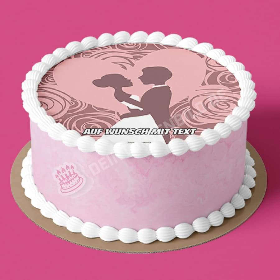 Motiv: Hochzeit - Ehepaar Silhouette mit Rosen - Hochwertige und individuelle Tortenaufleger für jeden Anlass
Tortenaufleger Hochzeit - Ehepaar Silhouette mit Rosen 20cm Kreis
Unsere Tortenaufleger sind ein ideale - Tortenbild - DeintortenbildHochzeit - Ehepaar Silhouette mit Rosen