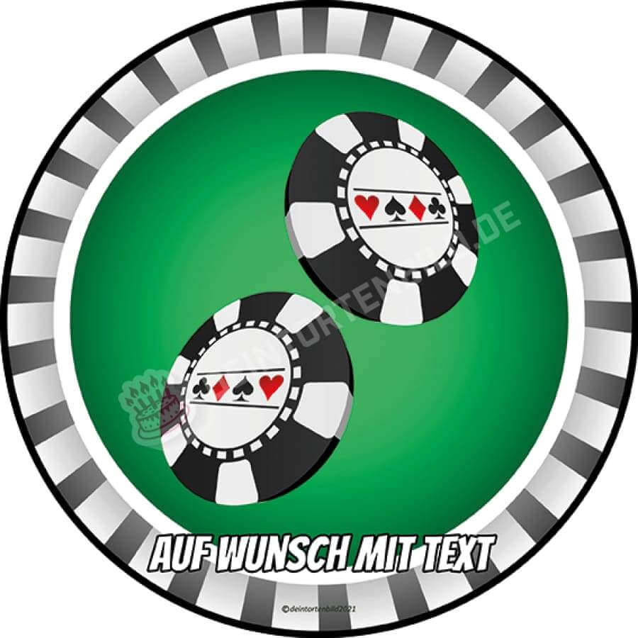 Motiv: Casino Poker Chips - Hochwertige und individuelle Tortenaufleger für jeden Anlass
Tortenaufleger Casino Poker Chips in 20cm Kreis
Unsere Tortenaufleger sind ein ideales Geschenk für bes - Tortenbild - DeintortenbildCasino Poker Chips