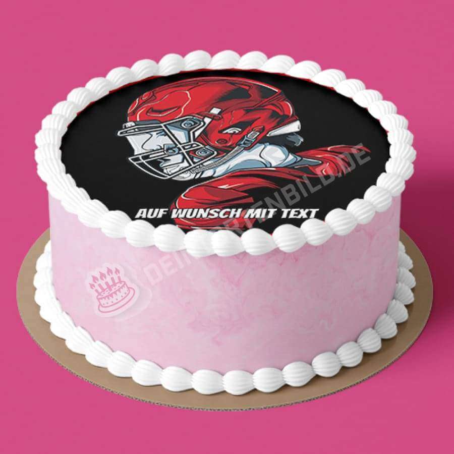 Motiv: Football Spieler - Hochwertige und individuelle Tortenaufleger für jeden Anlass
Tortenaufleger Football Spieler in 20cm Kreis
Unsere Tortenaufleger sind ein ideales Geschenk für beson - Tortenbild - DeintortenbildFootball Spieler