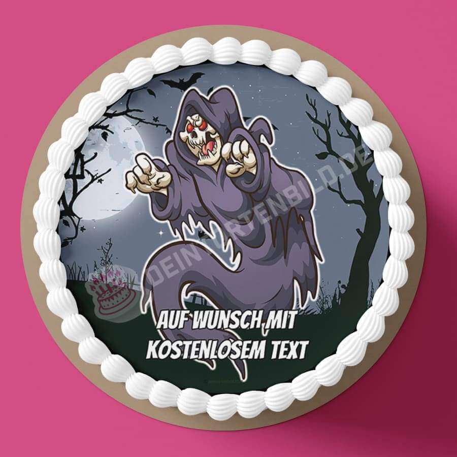 Motiv: Halloween - Cartoon Geist - Hochwertige und individuelle Tortenaufleger für jeden Anlass
Tortenaufleger Halloween - Cartoon Geist in 20cm Kreis
Unsere Tortenaufleger sind ein ideales Geschenk - Tortenbild - DeintortenbildHalloween - Cartoon Geist
