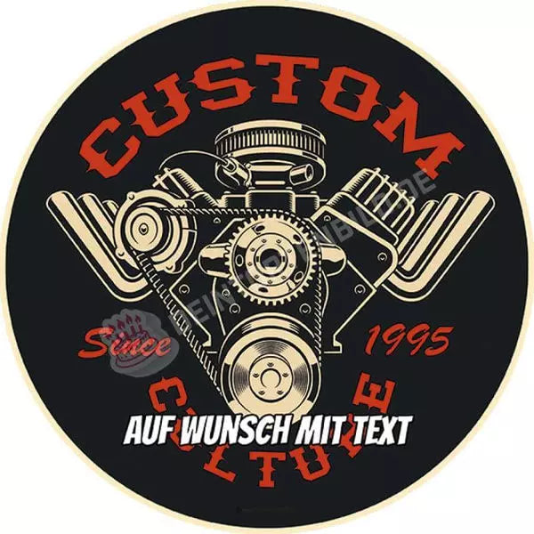Motiv: Vintage - Custom Culture Motor - Hochwertige und individuelle Tortenaufleger für jeden Anlass
Tortenaufleger Vintage - Custom Culture Motor 20cm Kreis
Unsere Tortenaufleger sind ein ideales Geschen - Tortenbild - DeintortenbildVintage - Custom Culture Motor