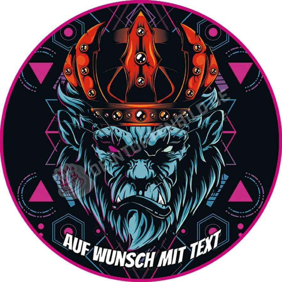 Motiv: Geometrisch Leuchtend - Tier mit Krone - Hochwertige und individuelle Tortenaufleger für jeden Anlass
Tortenaufleger Geometrisch Leuchtend - Tier mit Krone 20cm Kreis
Unsere Tortenaufleger sind ein ideales - Tortenbild - DeintortenbildGeometrisch Leuchtend - Tier mit Krone