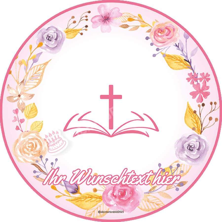 Motiv: Christliche Motive - Hochwertige und individuelle Tortenaufleger für jeden Anlass
Tortenaufleger Christliche Motive in 20cm Kreis
Unsere Tortenaufleger sind ein ideales Geschenk für bes - Tortenbild - DeintortenbildChristliche Motive