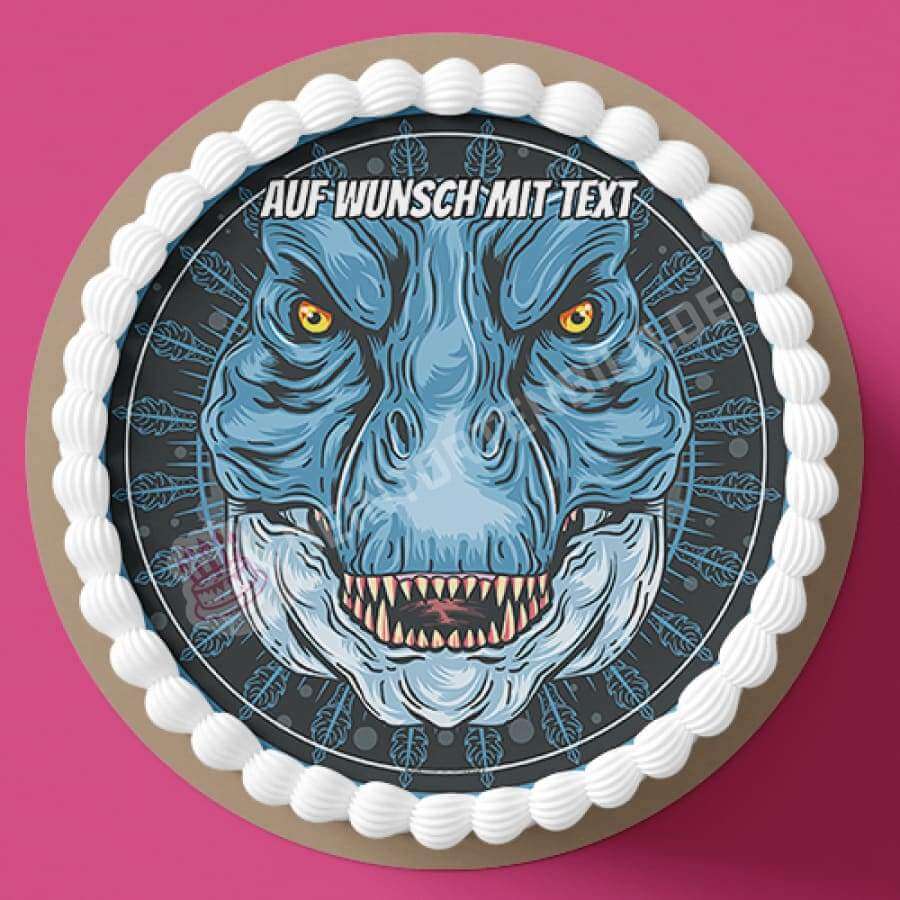 Motiv: Dino Kopf - Hochwertige und individuelle Tortenaufleger für jeden Anlass
Tortenaufleger Dino Kopf in 20cm Kreis
Unsere Tortenaufleger sind ein ideales Geschenk für besondere Me - Tortenbild - DeintortenbildDino Kopf