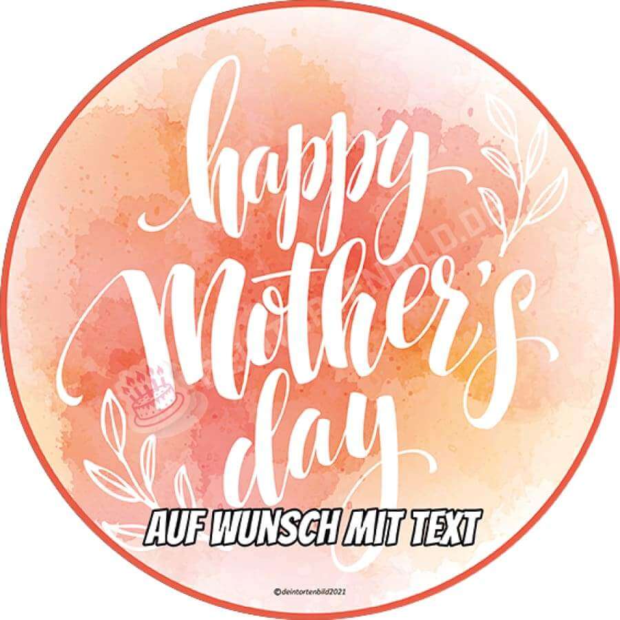 Motiv: Muttertag - Schriftzug - Hochwertige und individuelle Tortenaufleger für jeden Anlass
Tortenaufleger Muttertag - Schriftzug 20cm Kreis
Unsere Tortenaufleger sind ein ideales Geschenk für be - Tortenbild - DeintortenbildMuttertag - Schriftzug
