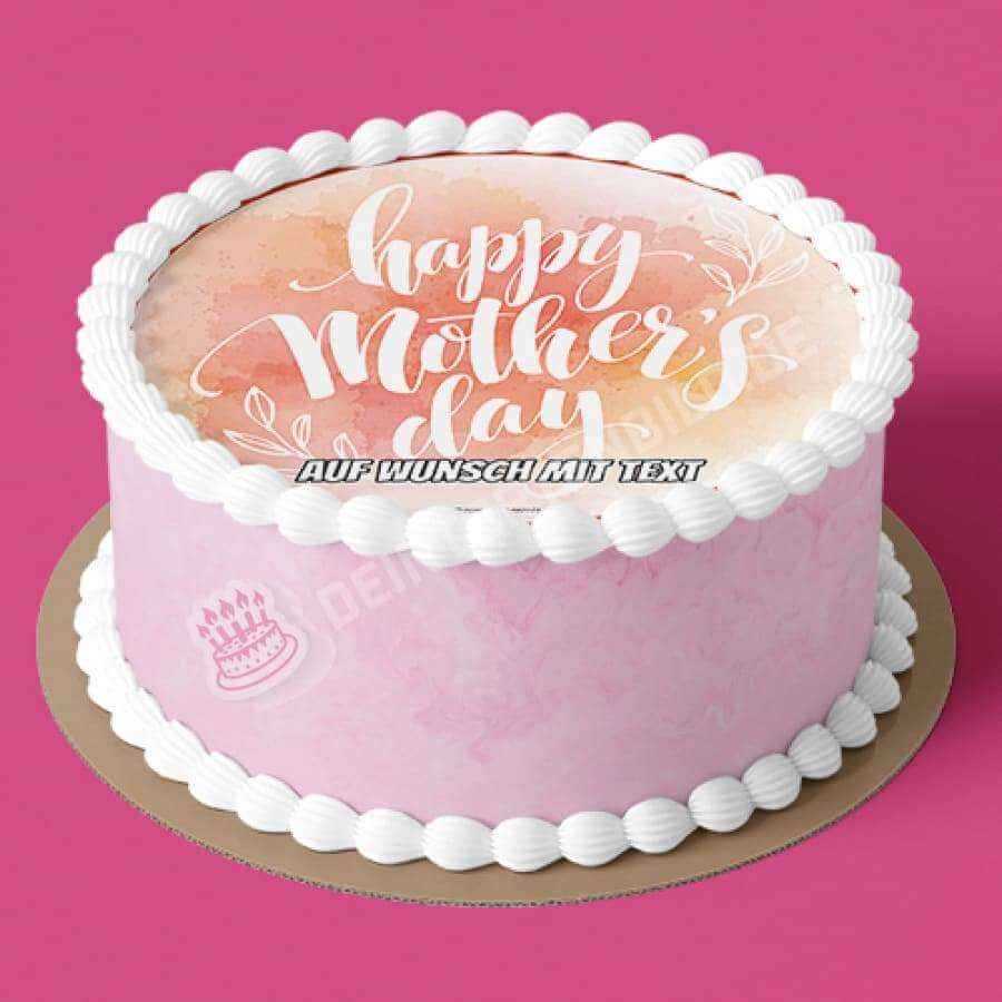 Motiv: Muttertag - Schriftzug - Hochwertige und individuelle Tortenaufleger für jeden Anlass
Tortenaufleger Muttertag - Schriftzug 20cm Kreis
Unsere Tortenaufleger sind ein ideales Geschenk für be - Tortenbild - DeintortenbildMuttertag - Schriftzug