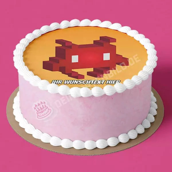 Motiv: Videospiel Games Pixelgrafik - Hochwertige und individuelle Tortenaufleger für jeden Anlass
Tortenaufleger Videospiele Games Pixelgrafik in 20cm Kreis
Unsere Tortenaufleger sind ein ideales Gesch - Tortenbild - DeintortenbildVideospiel Games Pixelgrafik