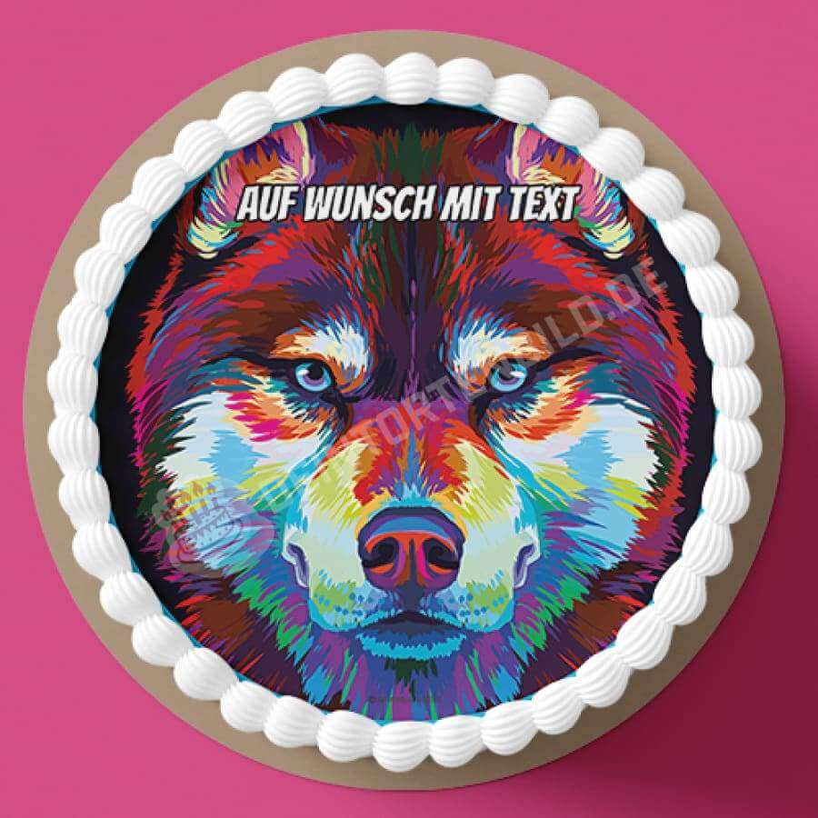 Motiv: Husky Hund Bunt - Hochwertige und individuelle Tortenaufleger für jeden Anlass
Tortenaufleger Husky Hund Bunt 20cm Kreis
Unsere Tortenaufleger sind ein ideales Geschenk für besondere - Tortenbild - DeintortenbildHusky Hund Bunt