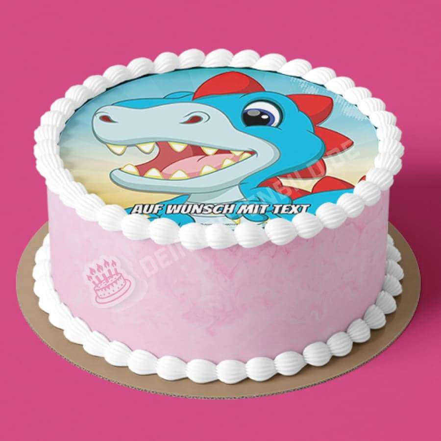 Motiv: Blauer Baby Dino - Hochwertige und individuelle Tortenaufleger für jeden Anlass
Tortenaufleger Blauer Baby Dino in 20cm Kreis
Unsere Tortenaufleger sind ein ideales Geschenk für beson - Tortenbild - DeintortenbildBlauer Baby Dino