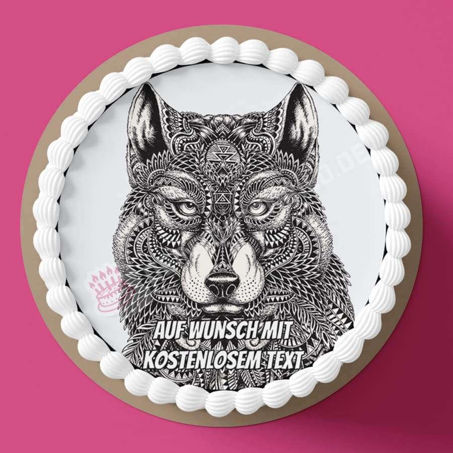 Motiv: Abstrakt - Wolf - Hochwertige und individuelle Tortenaufleger für jeden Anlass
Tortenaufleger Abstrakt - Wolf 20cm Kreis
Ein Aufleger mit einem abstrakten Wolfskopf
Unsere Tortenaufl - Tortenbild - DeintortenbildAbstrakt - Wolf