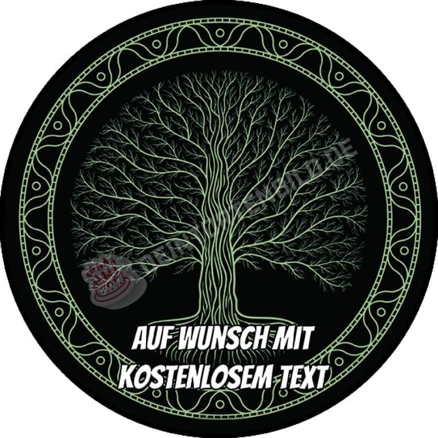 Motiv: Baum des Lebens - Yggdrasil - Hochwertige und individuelle Tortenaufleger für jeden Anlass
Tortenaufleger Baum des Lebens - Yggdrasil in 20cm Kreis
Dieser Tortenaufleger mit dem Baum des Lebens - Tortenbild - DeintortenbildBaum des Lebens - Yggdrasil