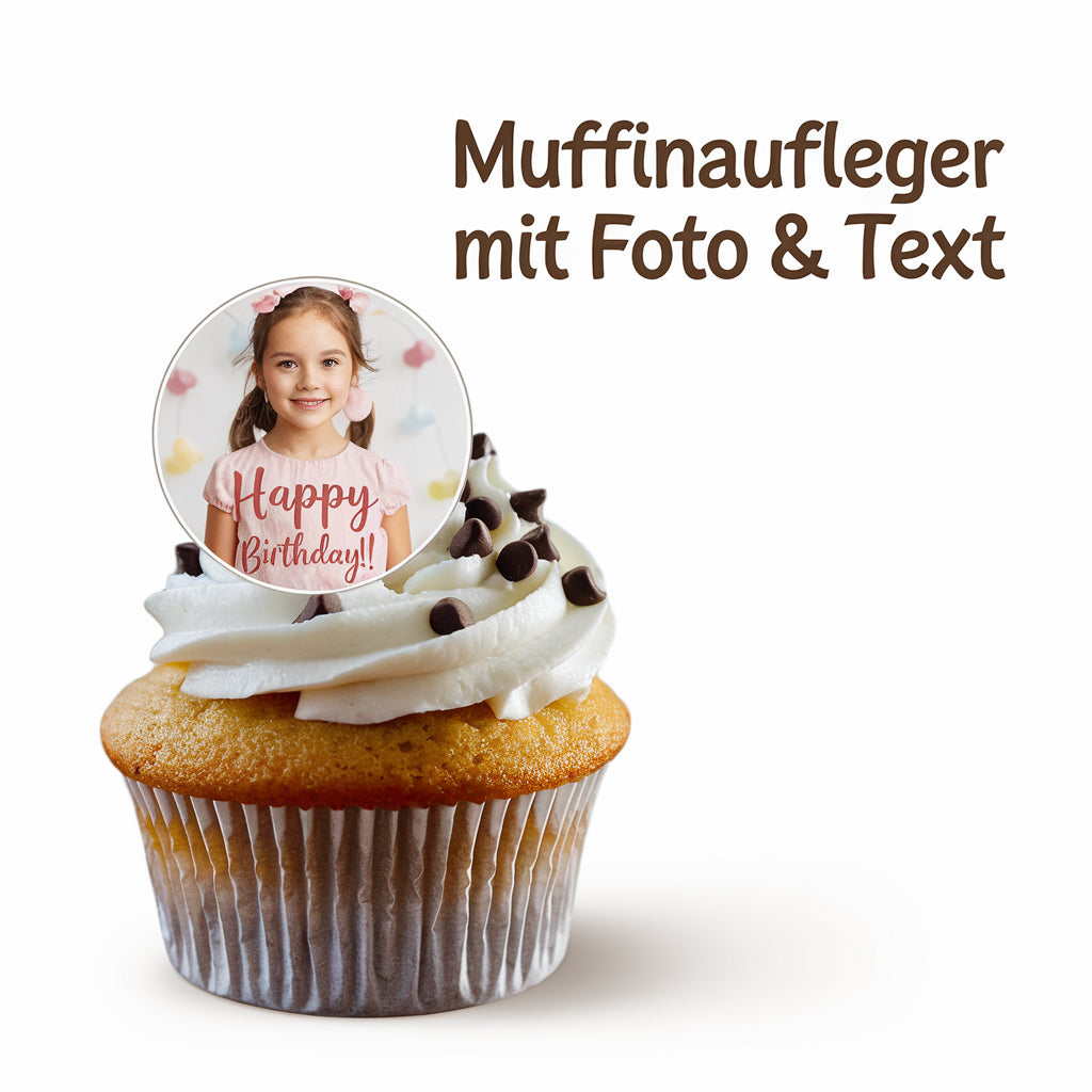 Gestaltungsservice für Muffinaufleger - Individuell & Kreativ 🎂📸