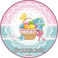 Motiv: Ostern - Bunter Osterkorb - Hochwertige und individuelle Tortenaufleger für jeden Anlass
Tortenaufleger Ostern - Bunter Osterkorb 20cm Kreis 
Unsere Tortenaufleger sind ein ideales Geschenk für - Tortenbild - DeintortenbildOstern - Bunter Osterkorb